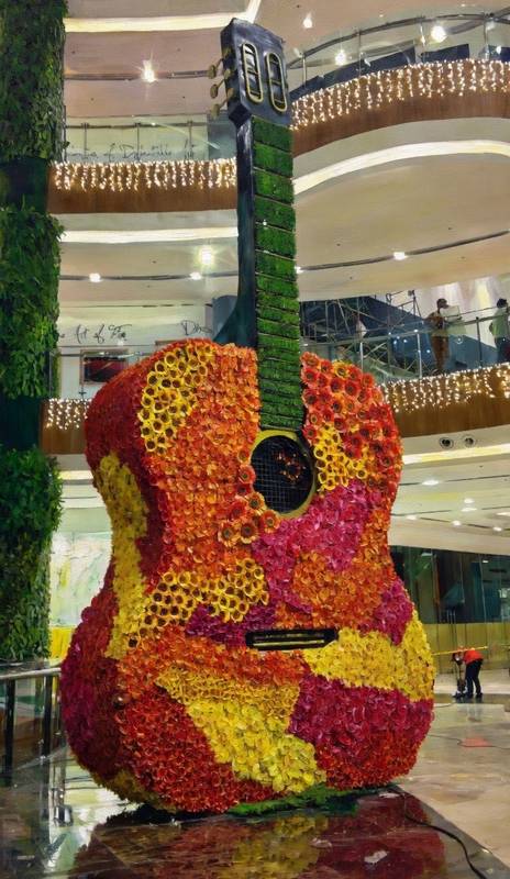 Crafted interior tree